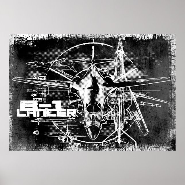 B-1 Lancer Print (Front)