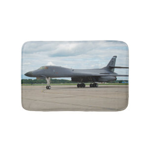 B-1B Lancer Bomber on Ground Bath Mat