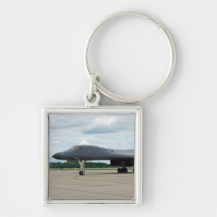 B-1B Lancer Bomber on Ground Key Ring