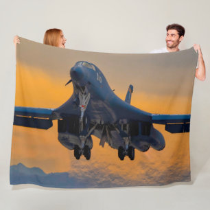 B-1B LANCER FLEECE BLANKET