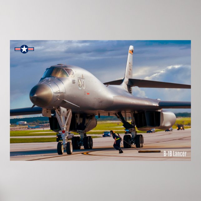 B-1B LANCER POSTER (Front)