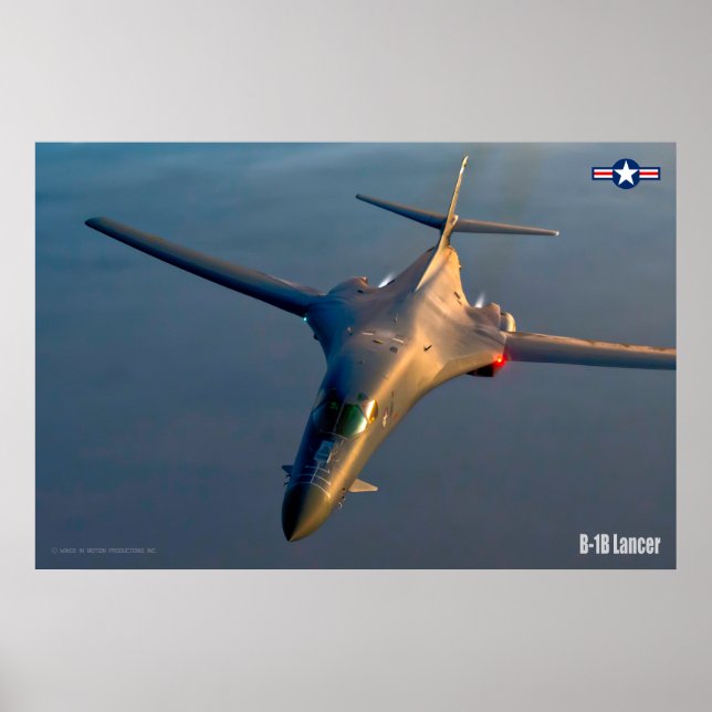 B-1B LANCER POSTER (Front)
