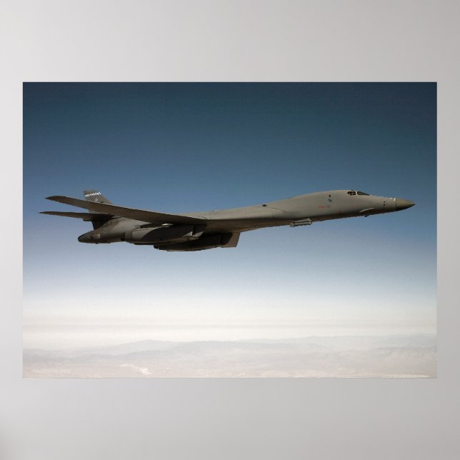 B-1B Lancer with Sniper Pod Poster (Front)