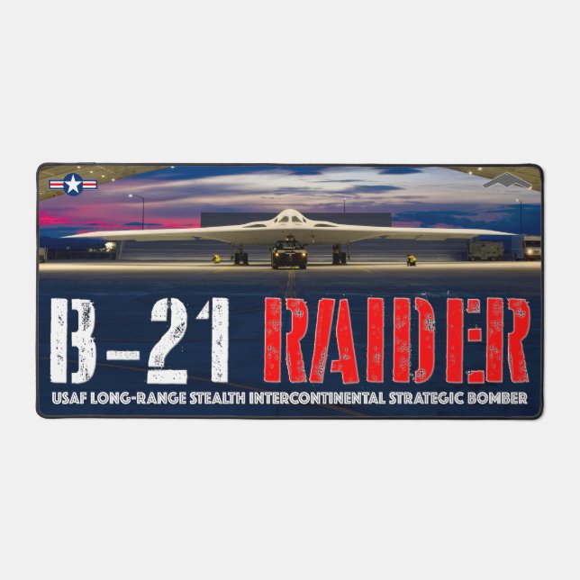 B-21 RAIDER DESK MAT (Front)