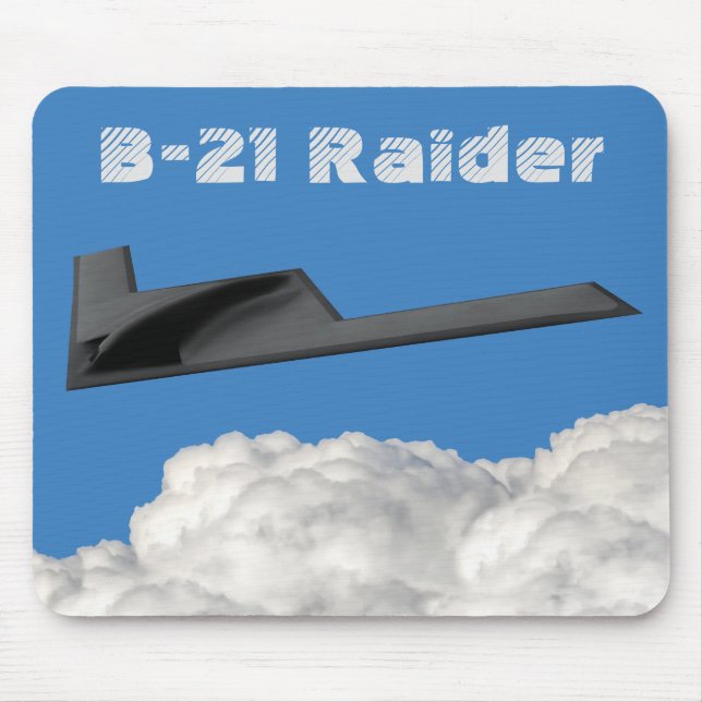 B-21 Raider Stealth Bomber Mouse Mat (Front)