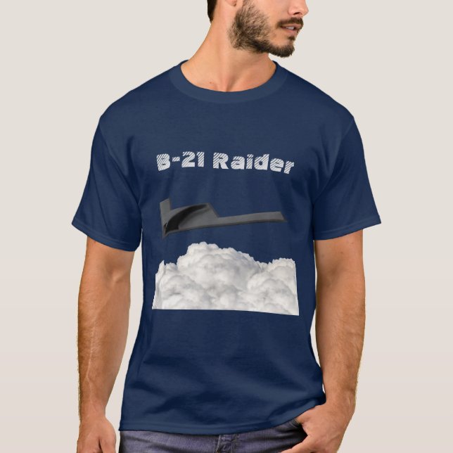 B-21 Raider Stealth Bomber T-Shirt (Front)