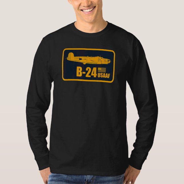 B 24 Usaaf T-Shirt (Front)