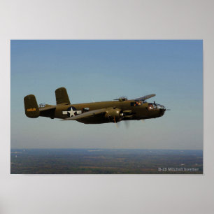 B-25 Mitchell bomber 2 poster