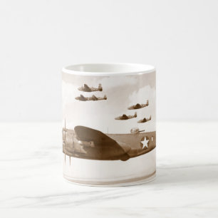 B-25 Mitchell Bomber flight mug