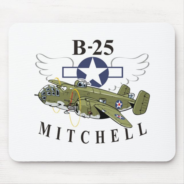 B-25 Mitchell Mouse Mat (Front)