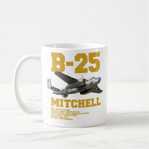 B-25 Mitchell WW2 Plane Coffee Mug