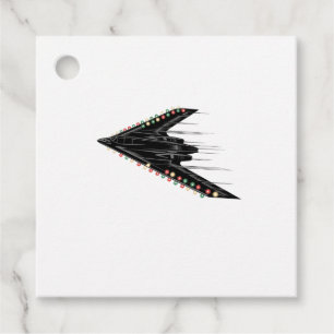 B-2 B2 Spirit Stealth Bomber Jet Plane 4th of July Favour Tags