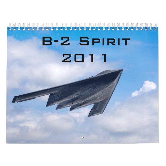 B-2 Spirit 2011 Calendar (Cover)