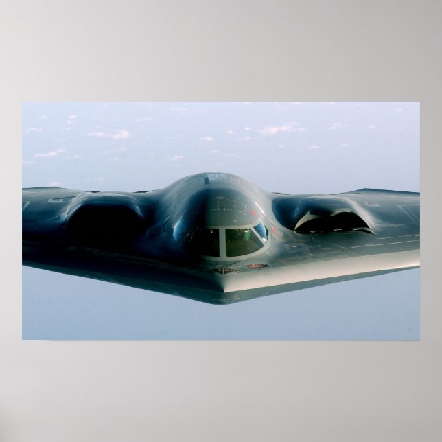 B-2 Spirit Aircraft Poster (Front)