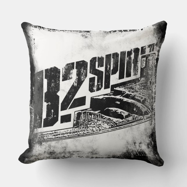 B-2 Spirit Grade A Cotton Throw Pillow 20x20 (Front)