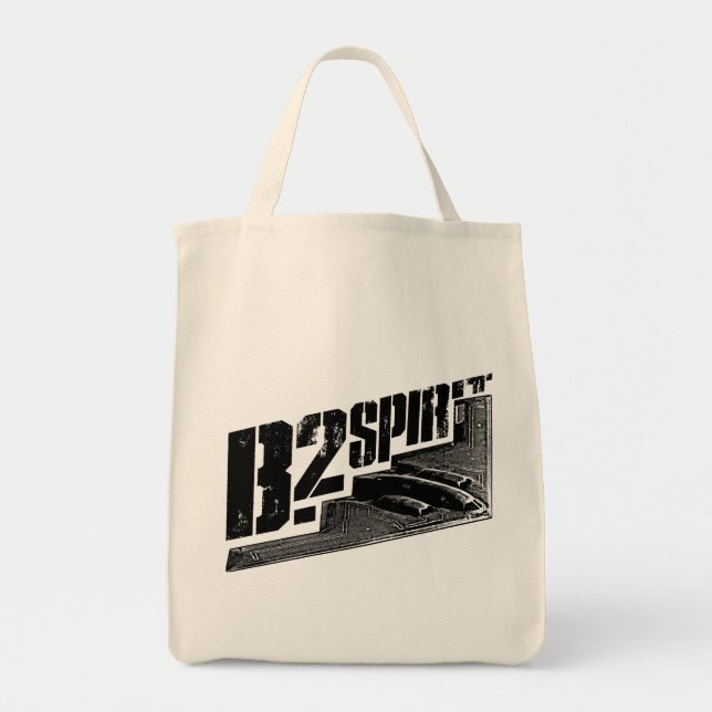 B-2 Spirit Grocery Tote (Front)