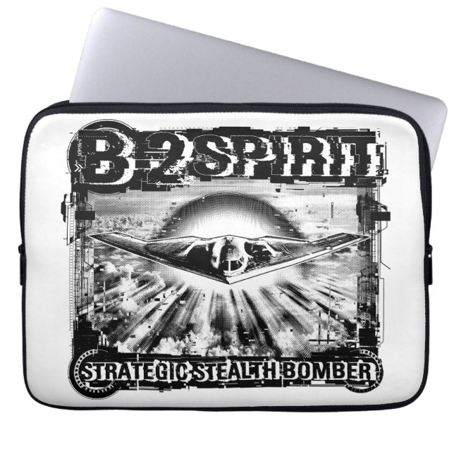 B-2 Spirit Laptop Sleeve Electronics Bag (Front)