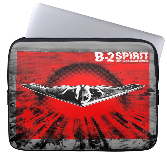 B-2 Spirit Laptop Sleeve Electronics Bag (Front)