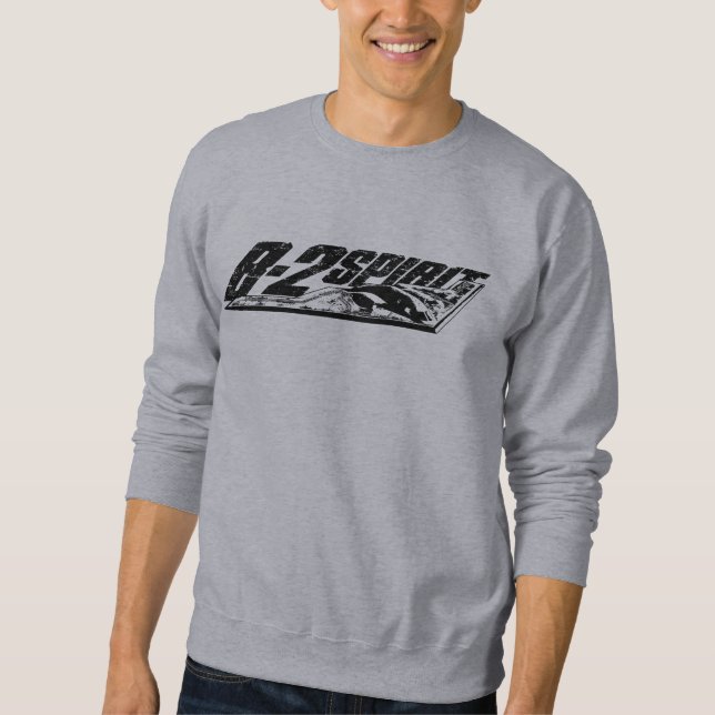 B-2 Spirit Men's Basic Sweatshirt (Front)