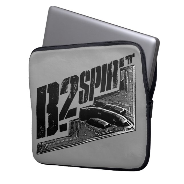 B-2 Spirit Neoprene Laptop Sleeve 13 inch (Front Left)