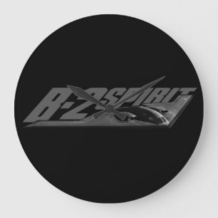 B-2 Spirit Round (Large) Wall Clock