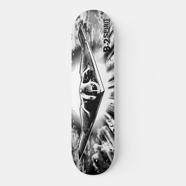 B-2 Spirit Skateboard Deck Skateboard (Front)