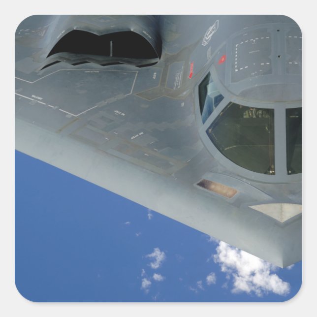 B-2 Spirit Square Sticker (Front)