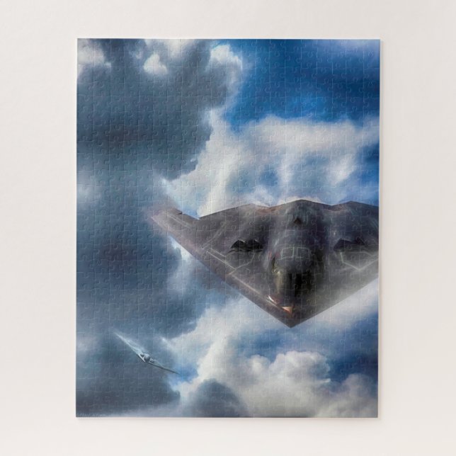 B-2 Spirit Stealth Bomber GHOST MAKER Jigsaw Puzzl Jigsaw Puzzle (Vertical)