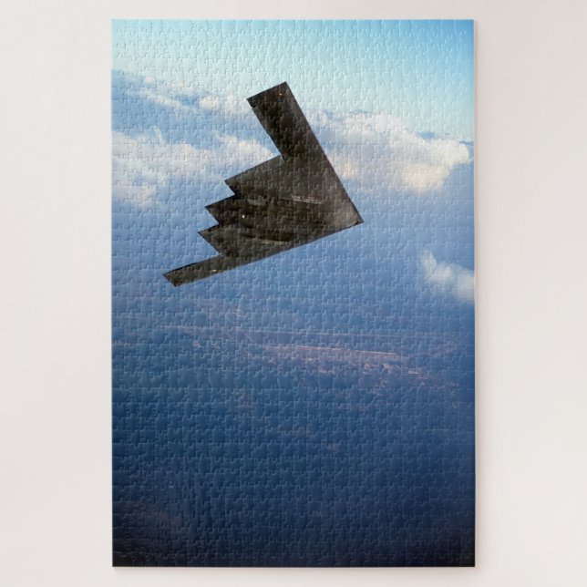 B-2 Spirit: Stealth in Motion Jigsaw Puzzle (Vertical)