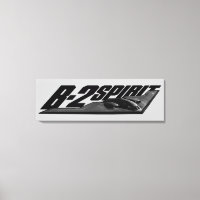 B-2 Spirit Wrapped Canvas