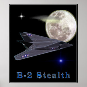 b-2 stealth bomber poster