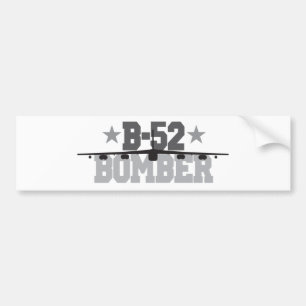 B-52 Bomber Bumper Sticker