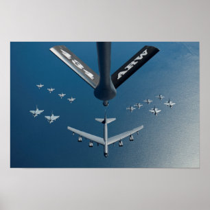 B-52 Stratofortress Aircraft Poster