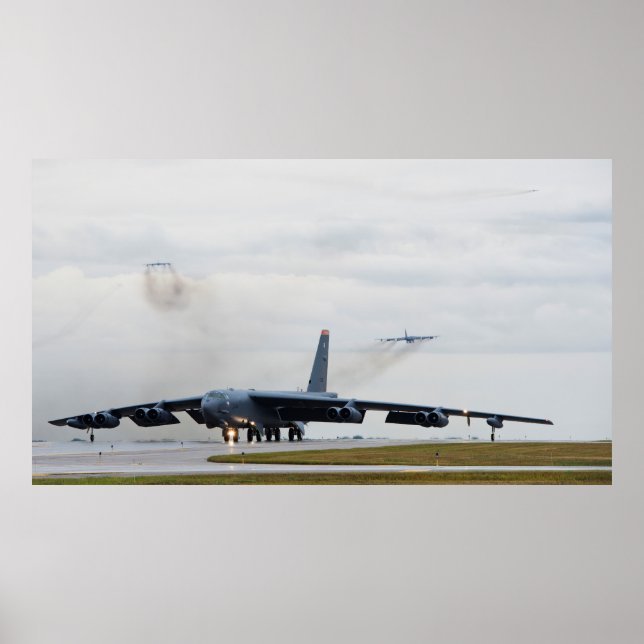 B-52 Stratofortress Aircraft Poster (Front)