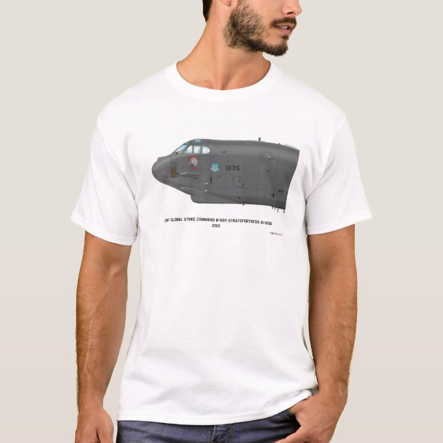 B-52H Immortal Soul Global Strike Command T-Shirt (Front)