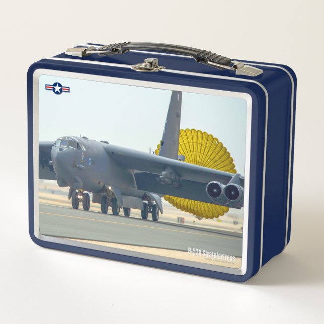 B-52H STRATOFORTRESS METAL LUNCH BOX (Front)
