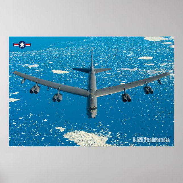 B-52H STRATOFORTRESS POSTER (Front)