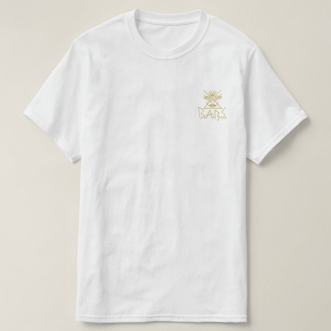 B.A.R.S. Gold Patch Tee (Design Front)