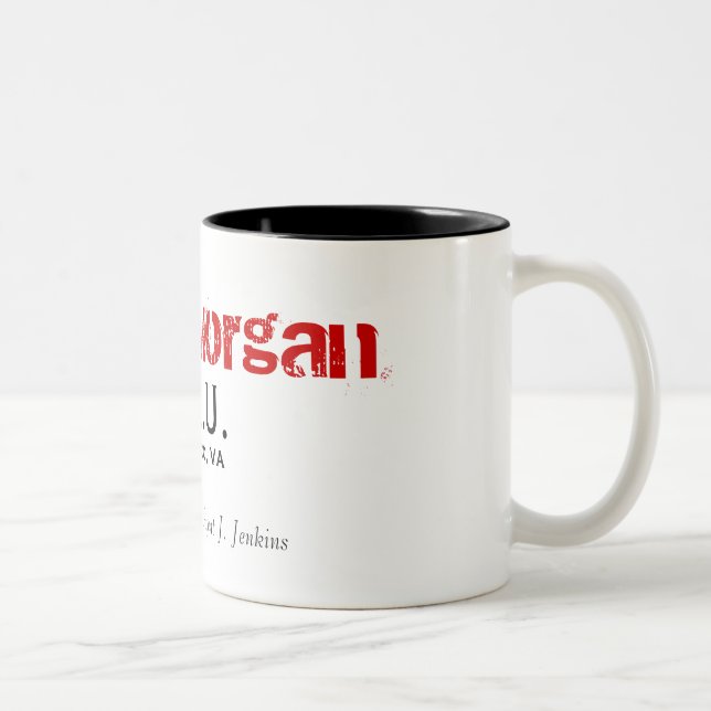 B.A.U., Quantico, VA, Supervisory Special Agent... Two-Tone Coffee Mug (Right)