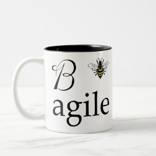 B-agile Two-Tone Coffee Mug