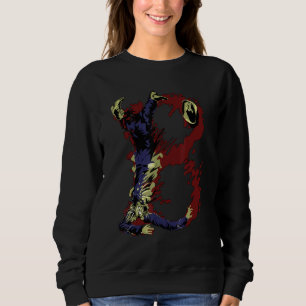 B Alphabet Zombie Letter Sweatshirt