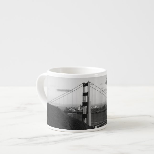 B and W San Francisco espresso mug (Front Left)
