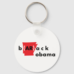 b(AR)ack obama Key Ring