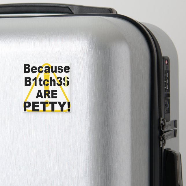 B.B.A.P. Caution Magnet (In Situ (Luggage))