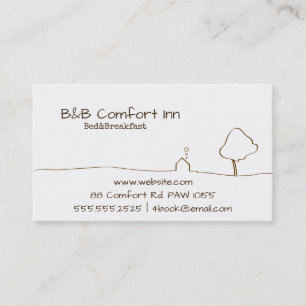 B&B Comfort Inn Business Card