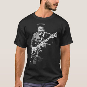 B.B King Playing Guitar Premium T-Shirt