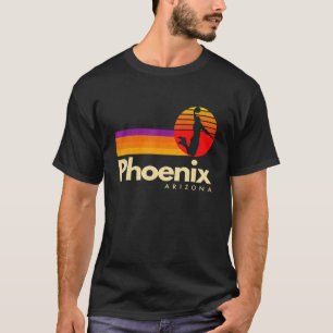 B-Ball City Arizona Vintage Retro Phoenix Basketba T-Shirt