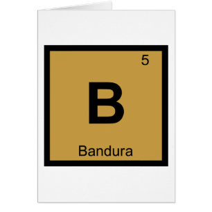 B - Bandura Music Chemistry Periodic Table Symbol