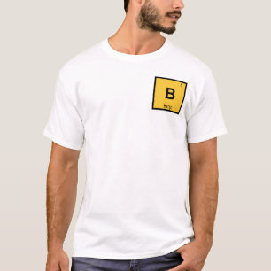 B - Banjo Music Chemistry Periodic Table Symbol T-Shirt