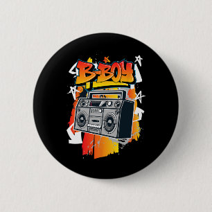 B-boy Hip-hop Break Dancing 6 Cm Round Badge
